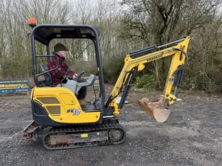 Мини-экскаватор Yanmar SV18, 2019 года выпуска Мини-экскаватор Yanmar SV18, 2019 года выпуска