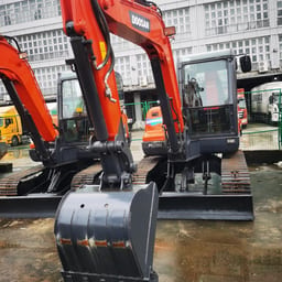 2022 Doosan DX60 Minikoparka