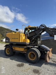 2009 Volvo EW140C Колесный экскаватор