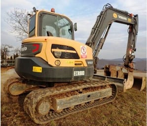 2014 Volvo ECR88D Miniexcavadora