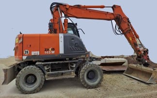 2011 Hitachi ZX145W-3 Radbagger 2011 Hitachi ZX145W-3 Radbagger