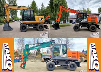 Excavator pe roți Hitachi ZX140W-3 2012 Excavator pe roți Hitachi ZX140W-3 2012