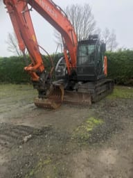 2017 Hitachi ZX135US Escavatore Cingolato 2017 Hitachi ZX135US Escavatore Cingolato