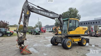 2009 Volvo EW160C Wielladergraafmachine 2009 Volvo EW160C Wielladergraafmachine