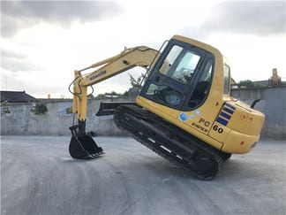 2022 Komatsu PC60 Rupsgraafmachine 2022 Komatsu PC60 Rupsgraafmachine