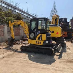 2016 Komatsu PC50MR-2 Mini Escavadora 2016 Komatsu PC50MR-2 Mini Escavadora