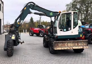 Escavatore gommato Gallmac TG12 del 2015 Escavatore gommato Gallmac TG12 del 2015