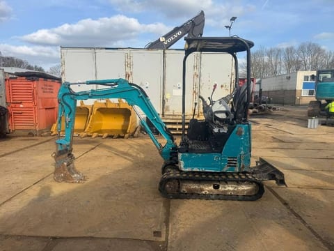 2017 Hitachi ZX17U mini excavator, side view 2017 Hitachi ZX17U mini excavator, side view