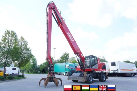 2017 Solmec EXP 5035 material handler, side view 2017 Solmec EXP 5035 material handler, side view