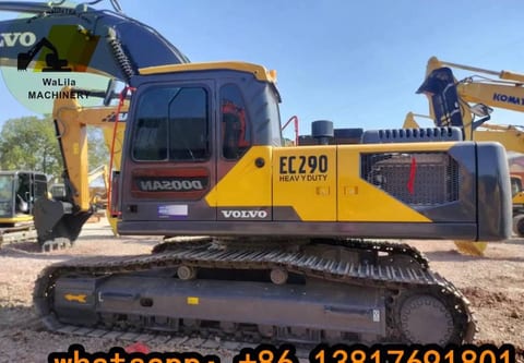 2022 Volvo EC290 crawler excavator side view 2022 Volvo EC290 crawler excavator side view