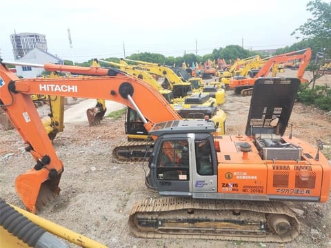 2023 Hitachi ZX350H-3G crawler excavator, high-angle view 2023 Hitachi ZX350H-3G crawler excavator, high-angle view