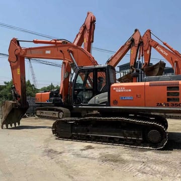2021 Hitachi ZX350H-5G crawler excavator, side view 2021 Hitachi ZX350H-5G crawler excavator, side view