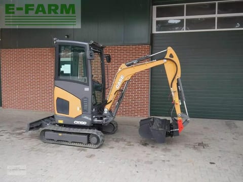 2023 CASE CX19D mini excavator, side view 2023 CASE CX19D mini excavator, side view