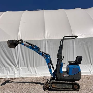 2014 Wacker Neuson E08-01 mini excavator, side view 2014 Wacker Neuson E08-01 mini excavator, side view