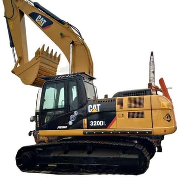 2016 Caterpillar 320DL rupsgraafmachine zijaanzicht 2016 Caterpillar 320DL rupsgraafmachine zijaanzicht