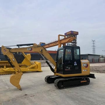 2022 Caterpillar 305.5E2 mini excavator, side profile view 2022 Caterpillar 305.5E2 mini excavator, side profile view