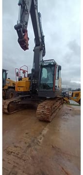 2019 Volvo ECR235 crawler excavator, front three-quarter view 2019 Volvo ECR235 crawler excavator, front three-quarter view