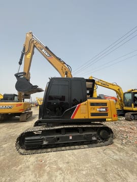 2024 Sany SY135C crawler excavator, side view 2024 Sany SY135C crawler excavator, side view