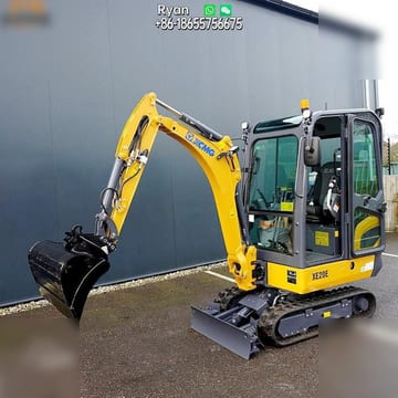 2025 XCMG XE20E mini excavator, front three-quarter view 2025 XCMG XE20E mini excavator, front three-quarter view