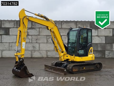 2024 Komatsu PC55MR-5 mini excavator, side view 2024 Komatsu PC55MR-5 mini excavator, side view