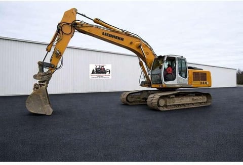 2006 Liebherr R944C HDSL LITRONIC crawler excavator, side profile view 2006 Liebherr R944C HDSL LITRONIC crawler excavator, side profile view