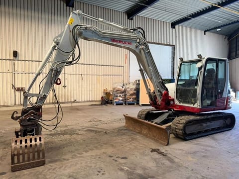 2017 Takeuchi TB290 mini excavator, side profile view 2017 Takeuchi TB290 mini excavator, side profile view
