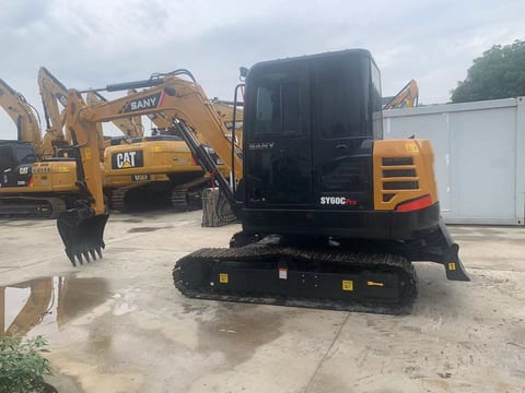 2023 Sany SY60C Pro crawler excavator, side view 2023 Sany SY60C Pro crawler excavator, side view