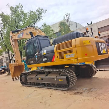 2024 Caterpillar 336D2L crawler excavator, rear three-quarter view 2024 Caterpillar 336D2L crawler excavator, rear three-quarter view