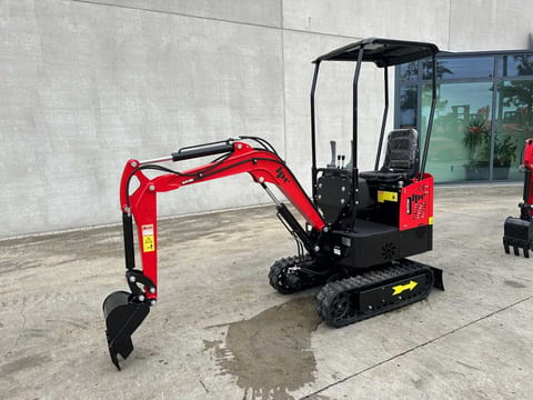 2025 JPC HT-12 mini excavator, side view 2025 JPC HT-12 mini excavator, side view