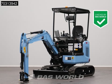2024 Sany SY19E mini excavator, side view 2024 Sany SY19E mini excavator, side view