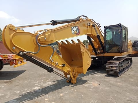 2025 Caterpillar 320D3 гусеничный экскаватор, вид сбоку 2025 Caterpillar 320D3 гусеничный экскаватор, вид сбоку