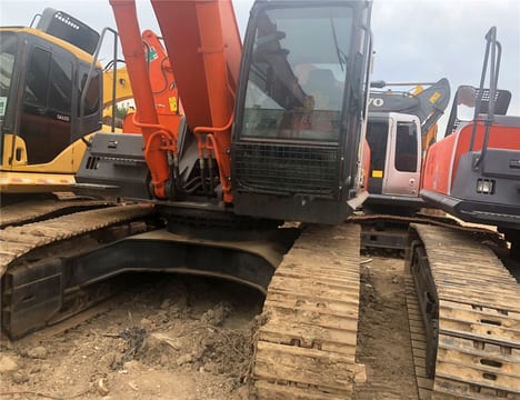 2018 Hitachi ZX360 crawler excavator, front three-quarter view 2018 Hitachi ZX360 crawler excavator, front three-quarter view