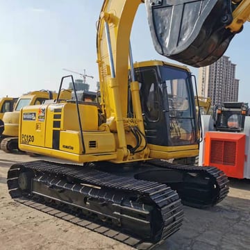 2023 Komatsu PC120 crawler excavator, side view 2023 Komatsu PC120 crawler excavator, side view