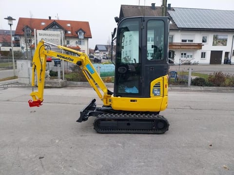 2019 Komatsu PC16R-HS mini excavator, side view 2019 Komatsu PC16R-HS mini excavator, side view