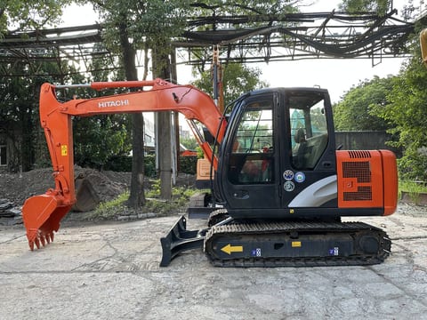 2023 Hitachi ZX60 crawler excavator side view