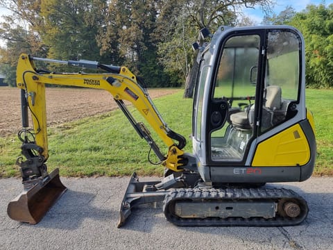 2019 Wacker Neuson ET 20 mini excavator, side view 2019 Wacker Neuson ET 20 mini excavator, side view