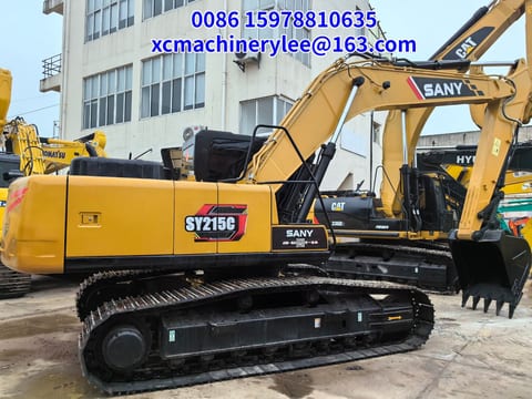 2024 Sany SY215C crawler excavator, side profile view 2024 Sany SY215C crawler excavator, side profile view
