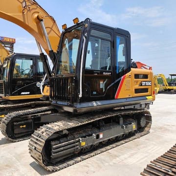 2022 Sany SY155C crawler excavator, side view 2022 Sany SY155C crawler excavator, side view