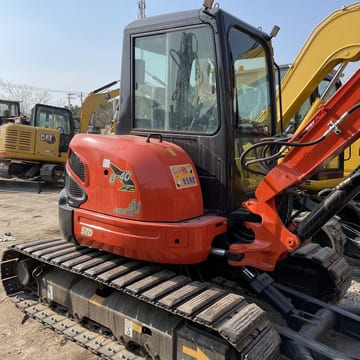 2026 Kubota U40-3 mini excavator, side profile view 2026 Kubota U40-3 mini excavator, side profile view