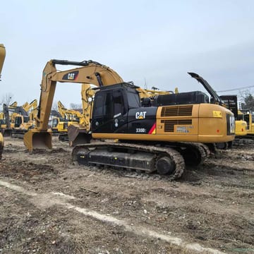2022 Caterpillar 330D2 crawler excavator side view 2022 Caterpillar 330D2 crawler excavator side view