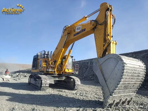 2022 Komatsu PC1250-11R crawler excavator, front three-quarter view 2022 Komatsu PC1250-11R crawler excavator, front three-quarter view