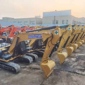 Escavadora de rastos Caterpillar 320D2 de 2024, vista lateral Escavadora de rastos Caterpillar 320D2 de 2024, vista lateral