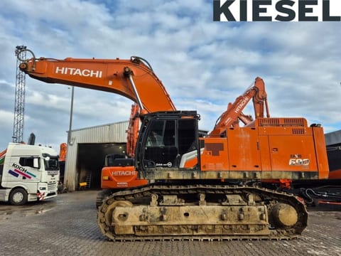 2022 Hitachi ZX690 LCH-7 crawler excavator, side profile view 2022 Hitachi ZX690 LCH-7 crawler excavator, side profile view