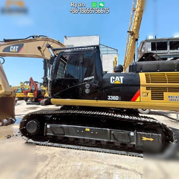2023 Caterpillar 336D2 crawler excavator, side profile view 2023 Caterpillar 336D2 crawler excavator, side profile view
