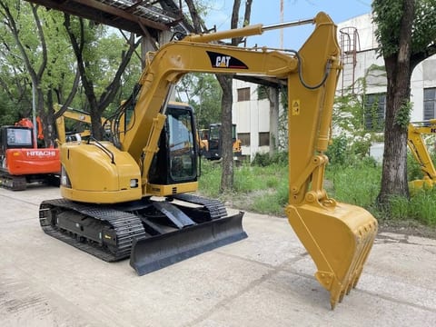 2023 Caterpillar 308C mini excavator, side view 2023 Caterpillar 308C mini excavator, side view