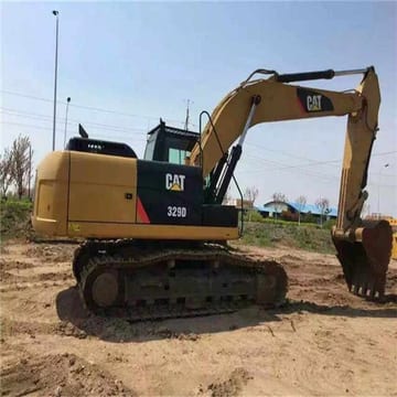 2016 Caterpillar 329D crawler excavator, side view 2016 Caterpillar 329D crawler excavator, side view