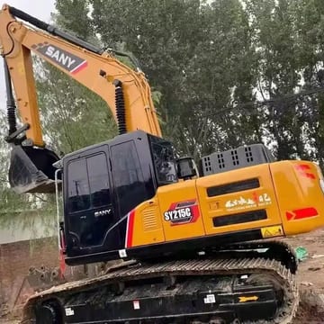 2020 Sany SY215C crawler excavator side view 2020 Sany SY215C crawler excavator side view