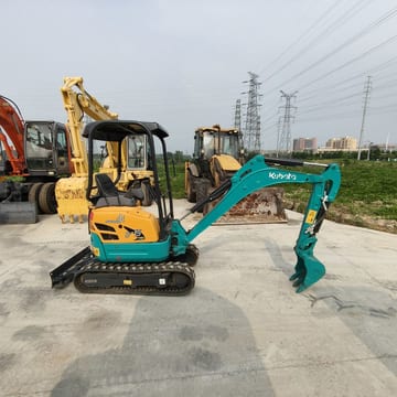 2023 Kubota U15 mini excavator, side profile view 2023 Kubota U15 mini excavator, side profile view