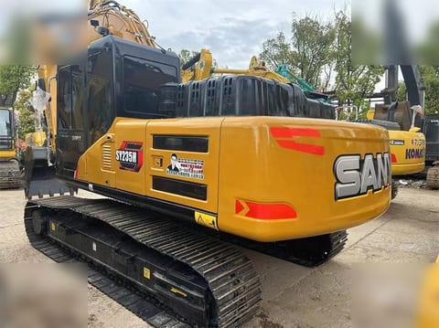 2023 Sany SY235H crawler excavator, rear three-quarter view 2023 Sany SY235H crawler excavator, rear three-quarter view
