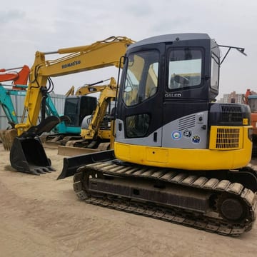 2023 Komatsu PC78US-6 mini excavator, side view 2023 Komatsu PC78US-6 mini excavator, side view